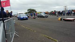 Drag race Renault megane 225 Vs Subaru impreza rb5