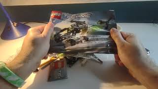 LEGO TECHNIC 30465 Helicopter. Unboxing, slow pace building.