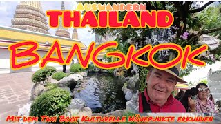 AUSWANDERN THAILAND mit dem Taxi Boot über den Chao Phraya zu Kulturellen highlights in Bangkok