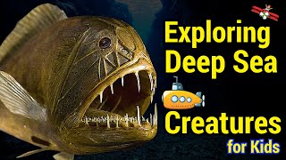 🎬 Deep Sea Creatures For Kids | Educational Videos (Series 1 of 1)