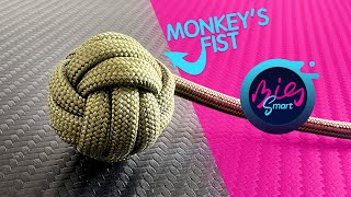 How to Make a Monkey's Fist with No Marble｜Ball Bearing Tutorial