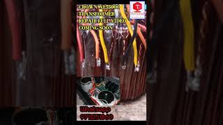 CROWN XL55000 TRANSFORMER REPAIR FULL VIDEO COMING SOON