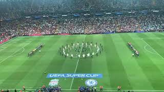 Liverpool Chelsea Supercup opening Ceremony