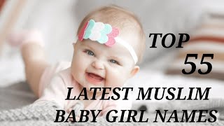 Modern Muslim Baby Girl Names and Meanings / Trending Baby Girl Names / Islamic Baby Girl Names