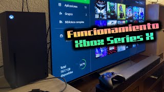 Funcionamiento XBOX Series X