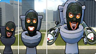 EVOLUTION OF UPGRADED MASKED BOMBER SKIBIDI TOILET - Garry's Mod!