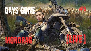 DAYS GONE #5 💀 JEDNORĘCZNY BOOZER! 🔴[NA ŻYWO] [MORDRAG]