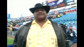 William "Refrigerator" Perry at Super Bowl Media Day 2005 - Jimmy Kimmel Live