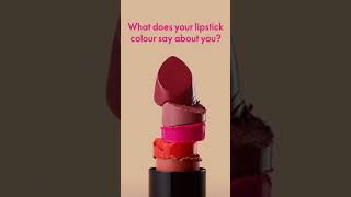 Oriflame - Lipsticks! | What does your lipstick color says about you? Check it out! #shorts #youtube