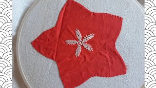 Hand Embroider Aplic Work For Bedsheet, pillow cover, table cloth, cushion cover.