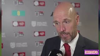 LOT OF POSITIVE TO TAKE | Erik Ten Hag Post Match Interview | Manchester United 1-1 Manchester City