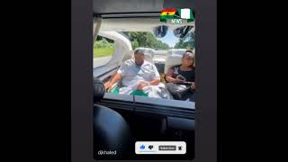 Dj khaled spotted jamming to Black sherif- kweku the traveller hit song.