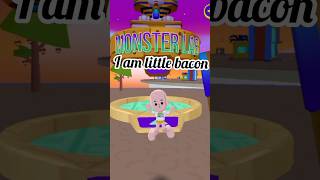 l am a bacon With 0 friends #shorts #pkxd #roblox #bacon