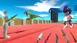 FPS AVATAR DEADLY ROAD PARKOUR - Animal Revolt Battle Simulator