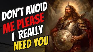 🛑 Don't Avoid God He Really Needs You😭😭 God Message Today For You #jesusmessage #godmessage