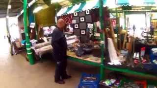 Bedworth Market 22/9/15 test of action camera