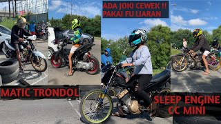 SIRKUIT RAME ADA JOKI CEWEK CANTIK - MATIC TRONDOL KENCENG SEMUA