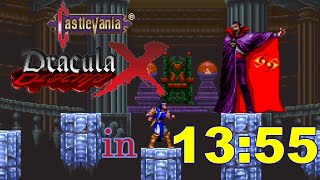 Castlevania: Dracula X Any% Speedrun in 13:55 [Former World Record]