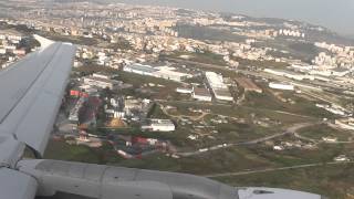 TAP / A319 fantastic morning takeoff @ Lisbon [LPPT], 31.10.2014