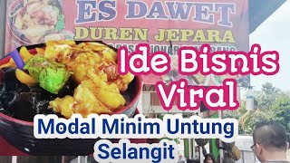 Ide Bisnis Viral Cendol Dawet Duren Kekinian | Indonesian Street Food