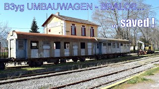 PART 1 - Two B3yg UMBAUWAGEN 3-axis Coaches through Bralos Rail Pass - [380]