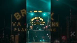 Bristol Virginia and Tennessee state line