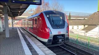 [Sound] BR 490 der S-Bahn Hamburg GmbH auf der S21 (Triebwagen 490 050)