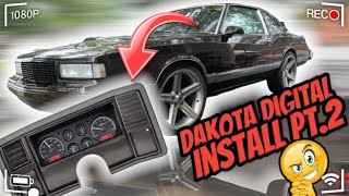 Part 2 of installing the Dakota Digital Gauges