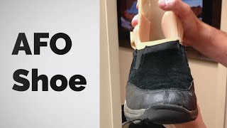 AFO Shoe - Rinella Prosthetics & Orthotics