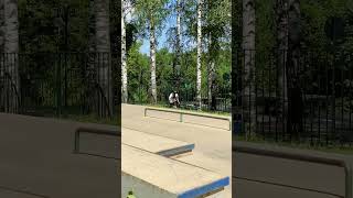 Чутка улетел ахах #bmx #соревнования