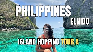 Philippines Travel  El Nido Tour A  Island Hopping , Palawan , India to Philippines 2024 Hindi