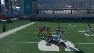 Madden NFL 18 TANNEHILL RUNS LIKE A BEAST ( HIGHLIGHTS ) COLOR RUSH Bengals vs Dolphins practice