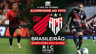 Athletico vs Atlético-GO | #BRASILEIRÃO #SÉRIEA | Jovem Pan News | #AOVIVO