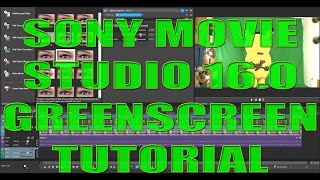 Sony Movie Studio 16 Platinum Green-Screening Tutorial