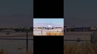 Alaska 737 MAX 9 taxiing at PSP #alaskaairlines #boeing737 #737max9 #iflyalaska #flypsp