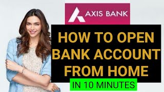 HOW TO OPEN BANK ACCOUNT FROM HOME 🏡 opening bank account online