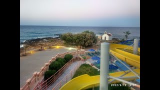 Teritoria  "Eri beach & Village Hotel 4*" Hersonissos, Creta, Grecia.