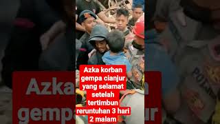 anak yang selamat dari gempa