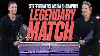 Steffi Graf Challenged Maria Sharapova and THIS Is What Happened