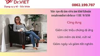 Giới thiệu sản phẩm Máy tạo độ ẩm siêu âm TotalComfort Deluxe kèm điều khiển từ xa UHE-WM10