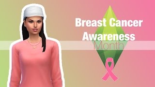 The Sims 4 CAS: Breast Cancer Awareness Month