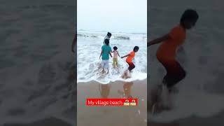 my village beach ⛱️🏖️