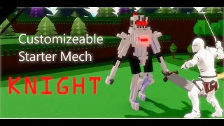 Customizable KNIGHT STARTER MECH! (easy) | Roblox Build a Boat Tutorial