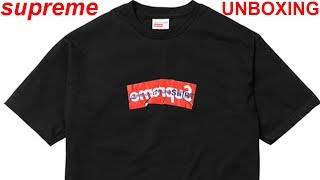 UNBOXING THE SUPREME x COMMES DES GARÇONS TEE