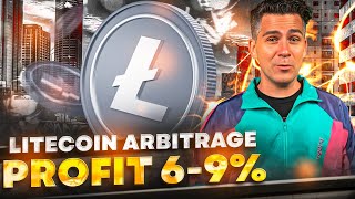 Crypto Arbitrage | Litecoin News 2024 | Crypto Arbitrage Strategy | Profit +9% | Crypto News