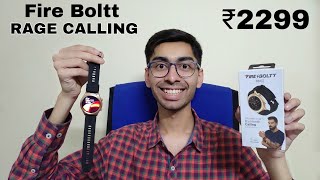 Fire Boltt Rage Calling unboxing & Review | Best Round Bluetooth Calling Smartwatch under 2500 rs ?