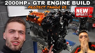 THIS IS WHAT A 2000HP+ ENGINE LOOKS LIKE FOR A R35 GTR😳 **Project Tango V2**  MASTERPIECE😮‍💨