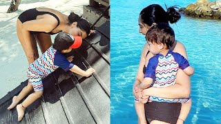 Sonam Kapoor Havin Fun With Son Vayu On Family Vacation In Maldives