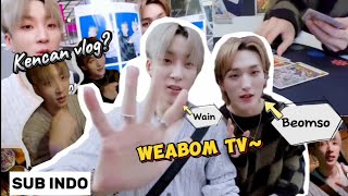 X-LOG WEABOM TV-Jalan² bareng wain and beomseo ✨