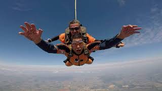 Salto de Paraquedas do Fabio A na Queda Livre Paraquedismo 06 05 2018